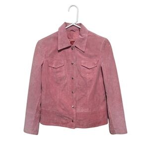 Valerie Steven’s Pink Suede Jacket